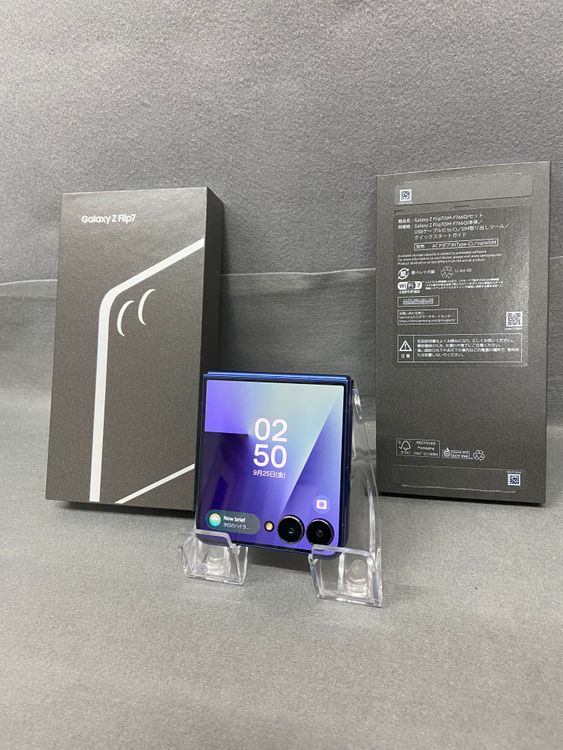Ķ����  SIM�ե꡼ Galaxy Z Flip7 RAM 12GB ROM256GB �֥롼��