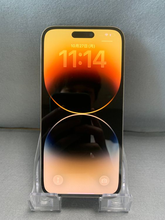 美品 国内版 SIMフリー iPhone 14 Pro Max 128GB ゴールド色