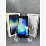 超美品 Appleストア版 SIMフリー iPhoneSE 第3世代 128GB スターライト色
