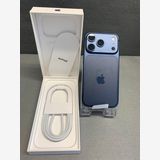 超美品 国内版 SIMフリー iPhone17 pro 256gb ディープブルー色