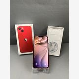 中古 国内版 SIMフリー iPhone13 128GB レッド色
