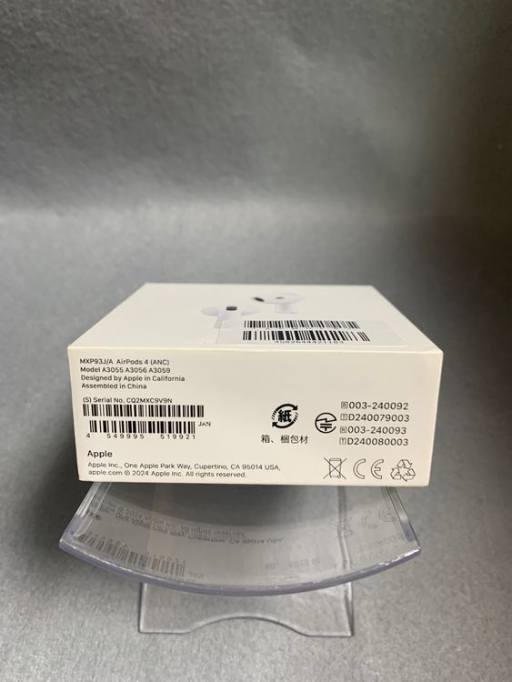 ̤ ڸݾڤ AirPods 4 MXP93J/AANC)