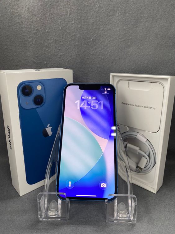 Ķ���ʡ������ǡ�SIM�ե꡼��iPhone13 mini  128GB �֥롼��
