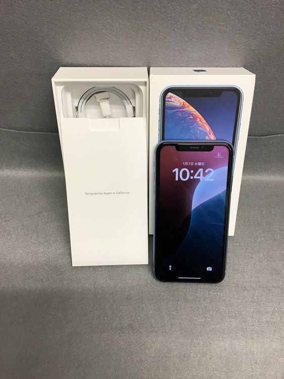 ���� ������ SIM�ե꡼iPhoneXR  64GB �֥롼��