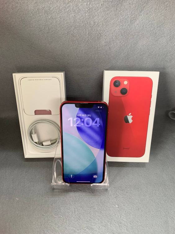���� Apple���ȥ��� SIM�ե꡼��iPhone13 128GB ��åɿ�