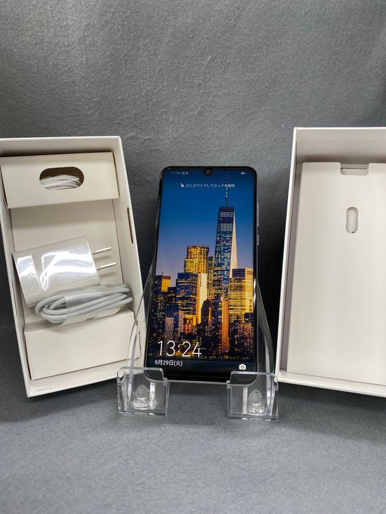 Ķ���� SIM�ե꡼ HUAWEI P30 Lite MAR-LX2J 64GB  �ۥ磻�ȿ�