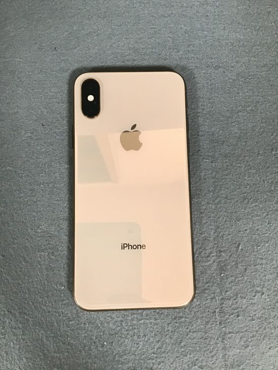 美品 国内版 SIMフリー iPhoneXs  256GB ゴールド色