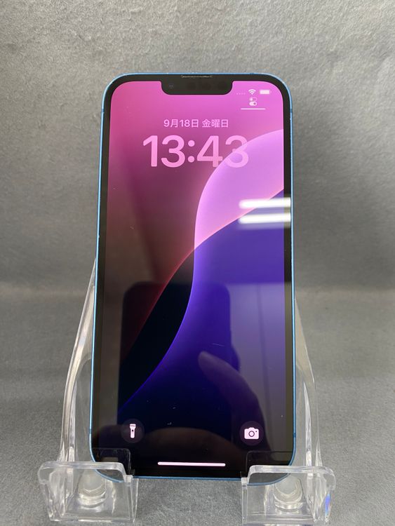 ���ʡ������ǡ�SIM�ե꡼��iPhone13 128GB �֥롼��