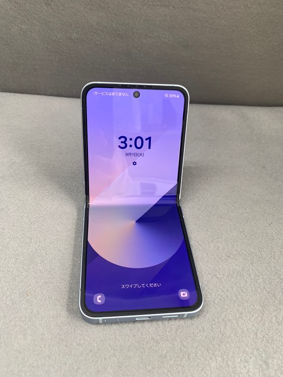 Ķ���� ������ SIM�ե꡼ Samsung Galaxy Z Flip 6 256GB �֥롼��