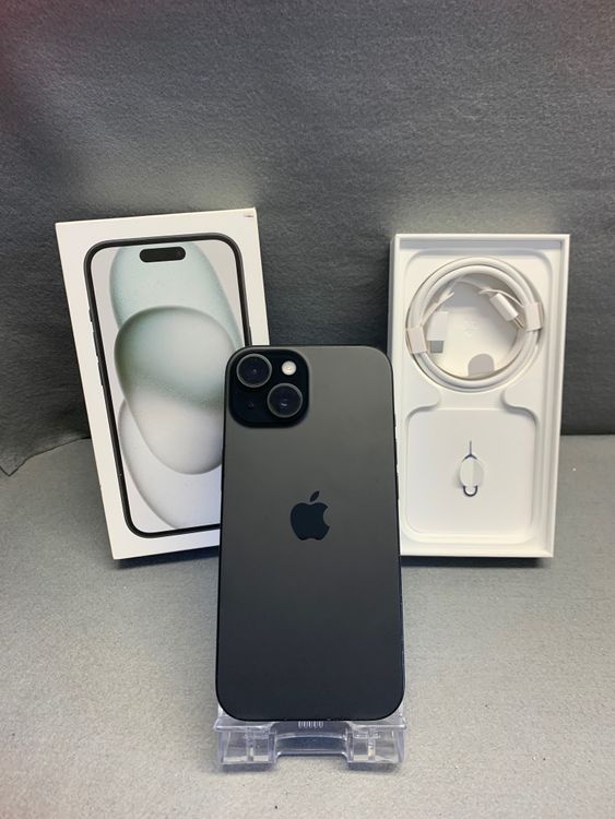 ���ʡ������ǡ�SIM�ե꡼��iPhone15 128GB �֥�å���