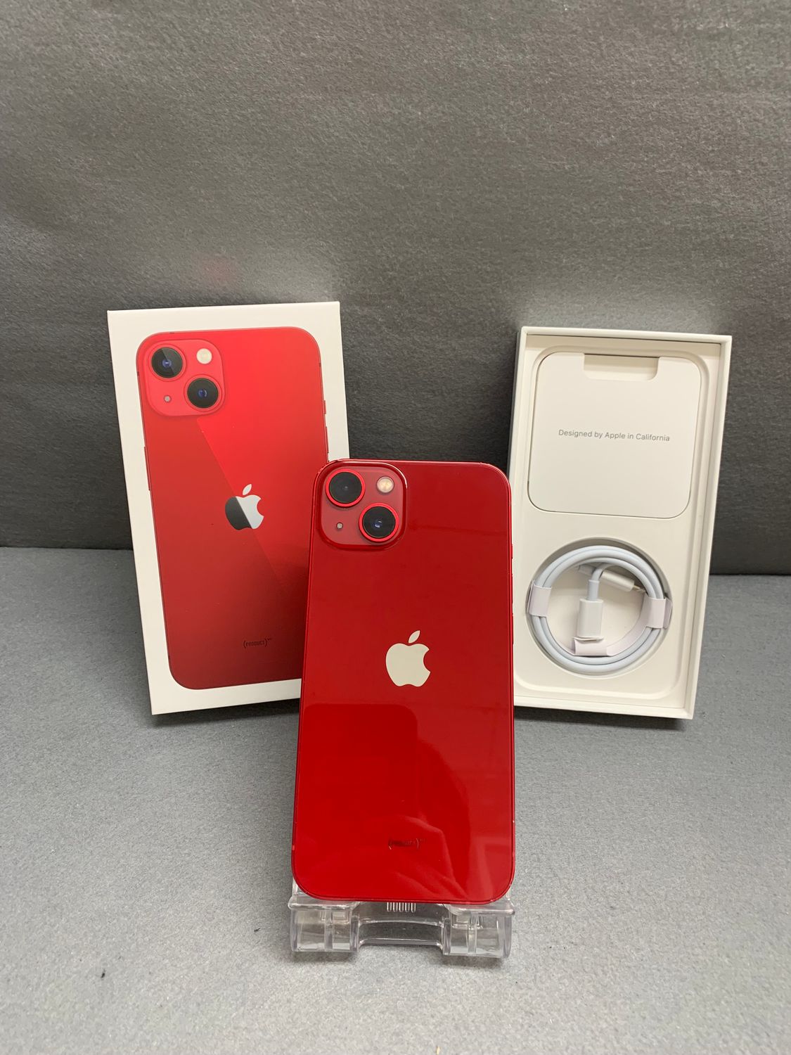 【美品】iPhone13 128GB RED SIMフリー本体 早い者勝ち ムスビー｜美品 国内版 SIMフリー iPhone13 128GB レッド色【iPhone13