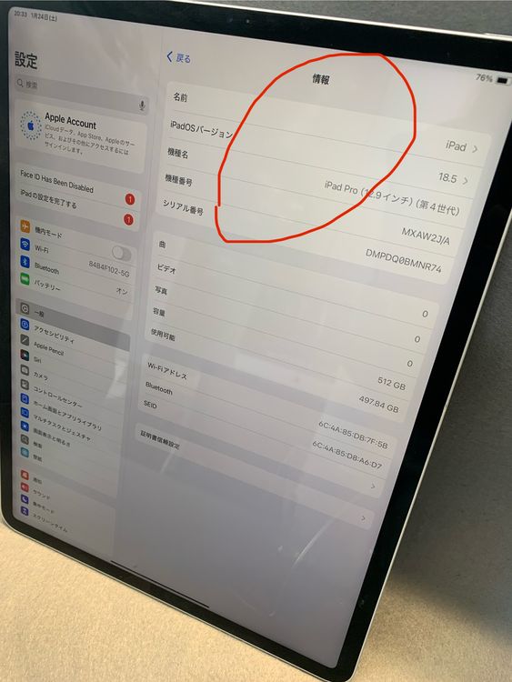 ����  iPad Pro �裴���塡12.9����� 512GB Wi-Fi�� �ۥ磻�ȿ�