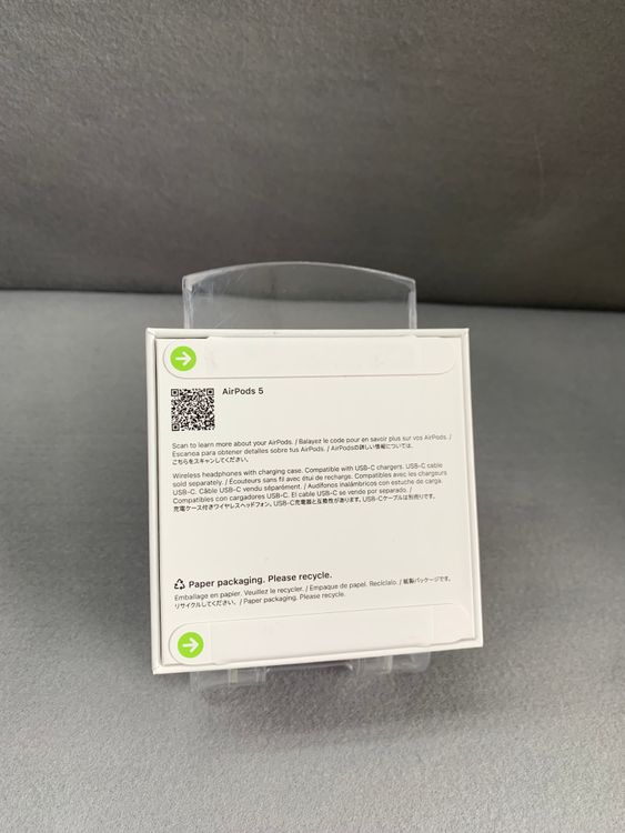 ����̤���� AirPods ��5���� MKFW4J/A �ۥ磻�ȿ�