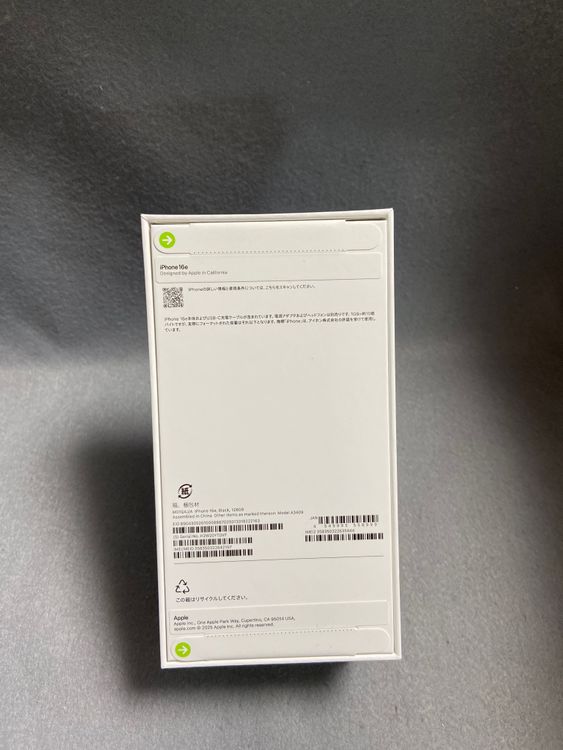 ����̤���� Apple���ȥ��� SIM�ե꡼ iPhone16e 128GB �֥�å���