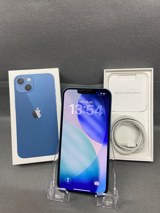 Ķ���� ������ SIM�ե꡼ iPhone13 128GB �֥롼��