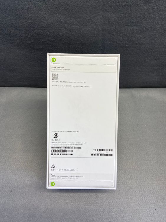 ����̤���� Apple���ȥ��� SIM�ե꡼ iPhone17 Pro Max 512GB