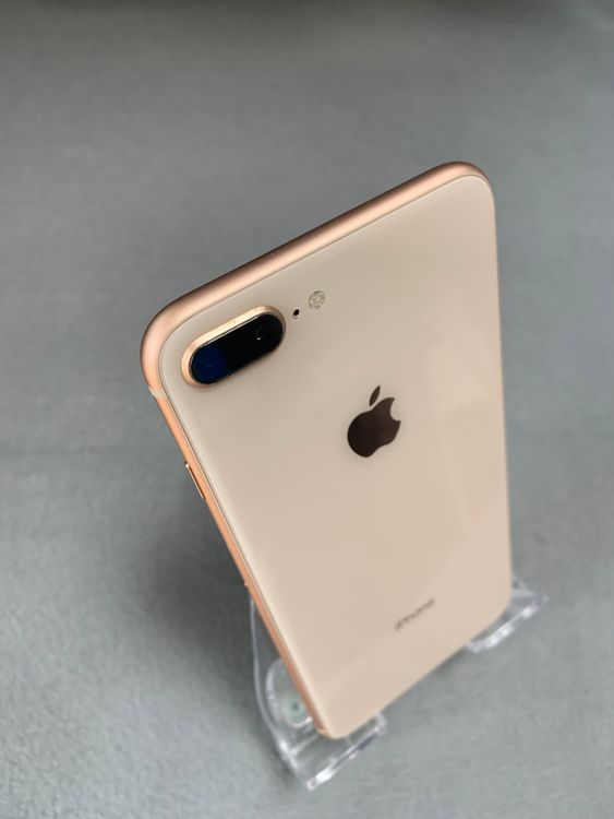 美品 国内版 SIMフリー iPhone8 Plus 64GB ゴールド色