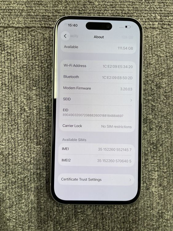 IPhone 15-128GB-�Хåƥ꡼100%�Ǥ���
