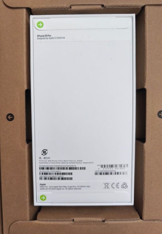 �����ʡ�̤������iPhone 15Pro 256GB�֥�å������˥���(SIM�ե꡼)[����������]