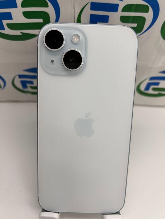 iPhone 15 128GB �֥롼 SIM�ե꡼ �Хåƥ꡼87%