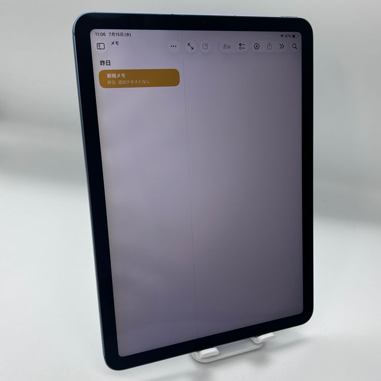 iPad Air ��5���� 64GB cellular �֥롼 ������  �Хåƥ꡼93%