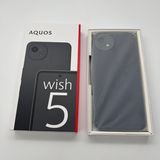 新品 未使用品 AQUOS wish5 SH-52F 64GB スミ Docomo版 スマホ 本体