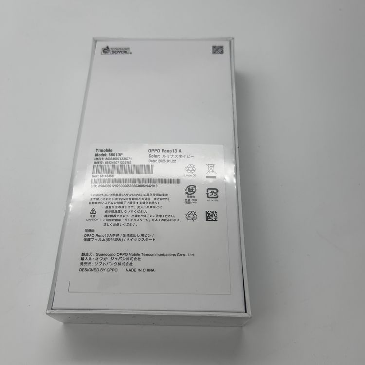 ���� OPPO Reno13 A 8GB/128GB A501OP ��ߥʥ��ͥ��ӡ�