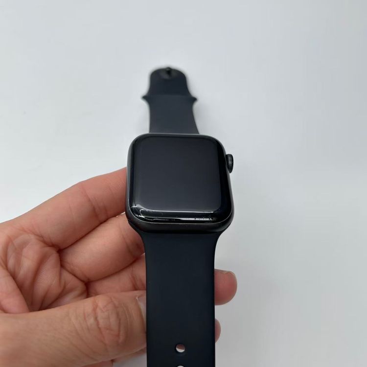 Apple Watch SE GPS��ǥ� 44mm �֥�å� ���ݡ��ĥХ��