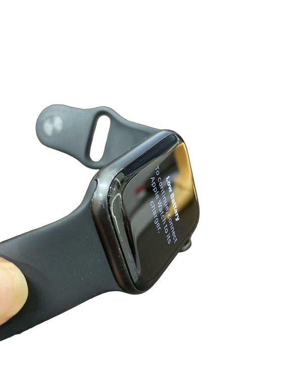 Apple Watch SE GPS��ǥ� 44mm �֥�å� ���ݡ��ĥХ��