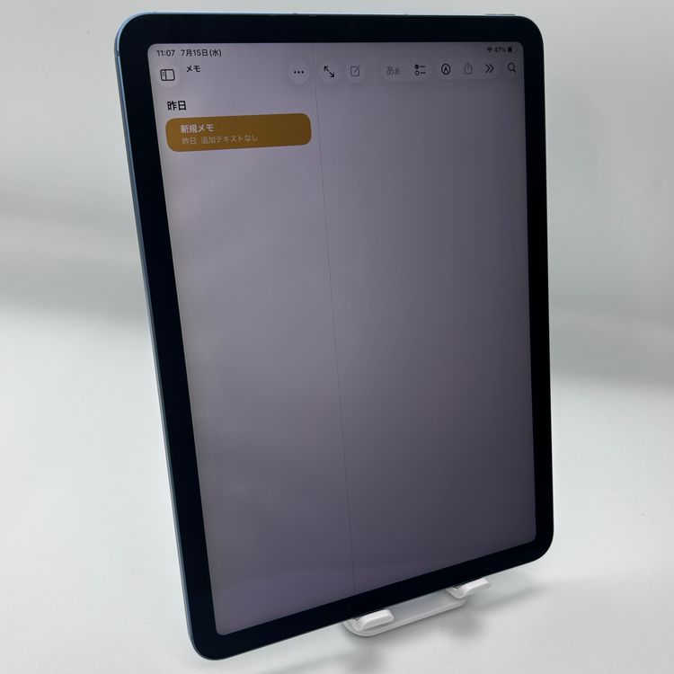 iPad Air ��5���� 64GB cellular �֥롼 ������  �Хåƥ꡼93%