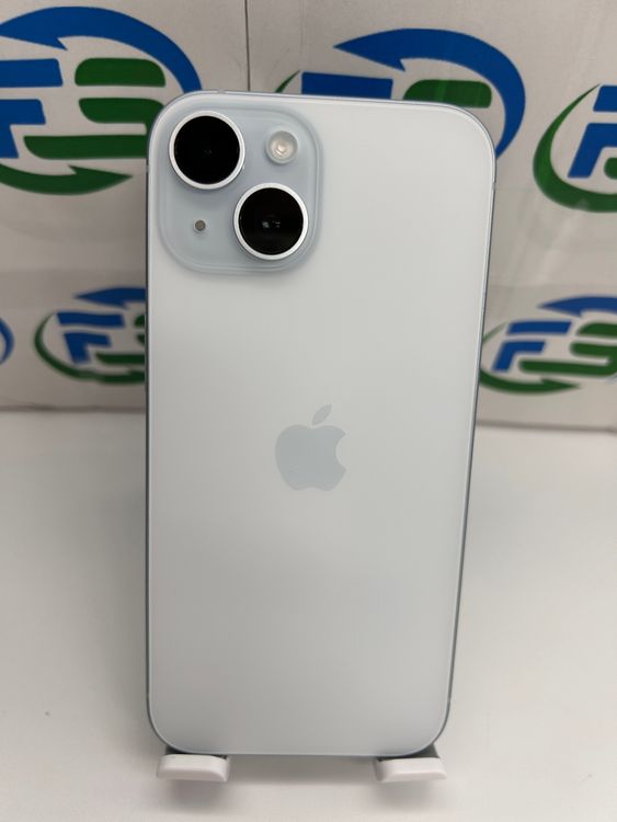 iPhone 15 128GB �֥롼 SIM�ե꡼ �Хåƥ꡼86%