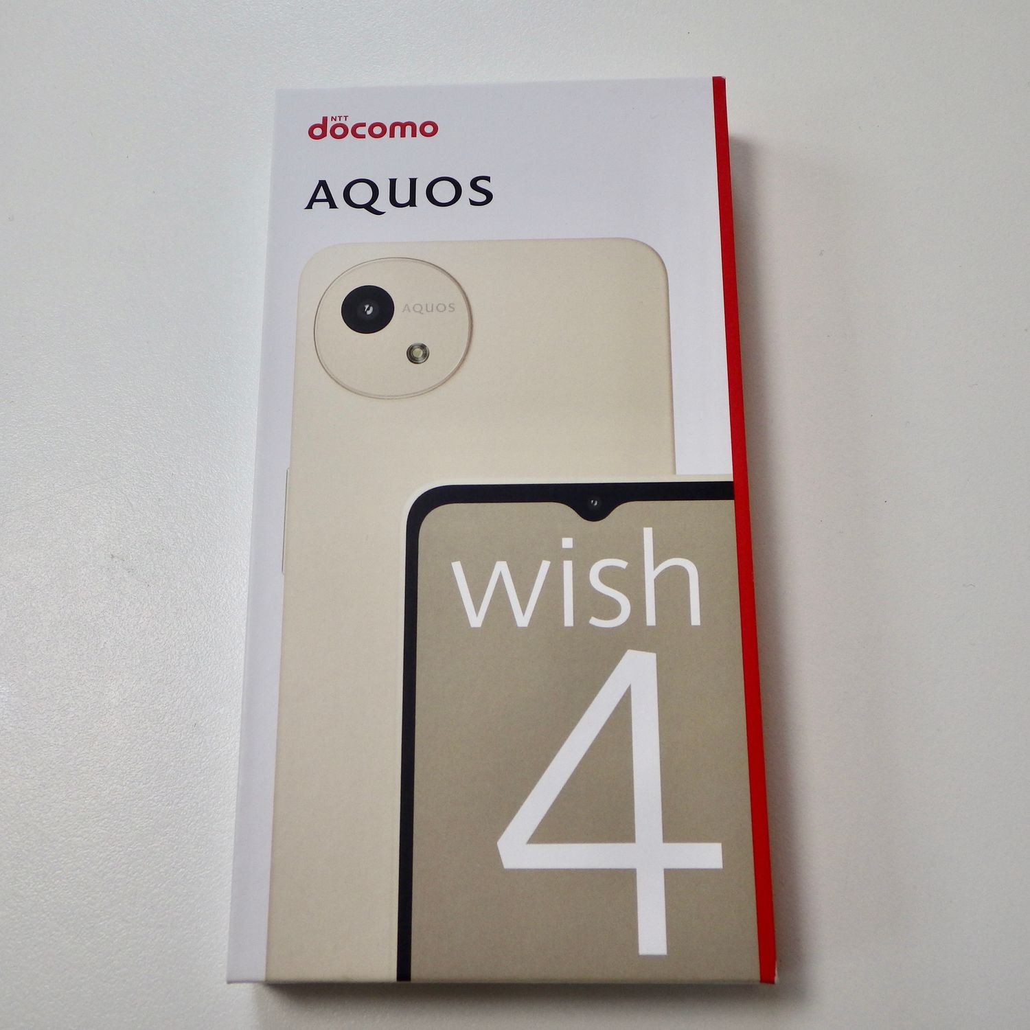 ムスビー｜未使用 SIMフリー docomo AQUOS wish4 SH-52E
