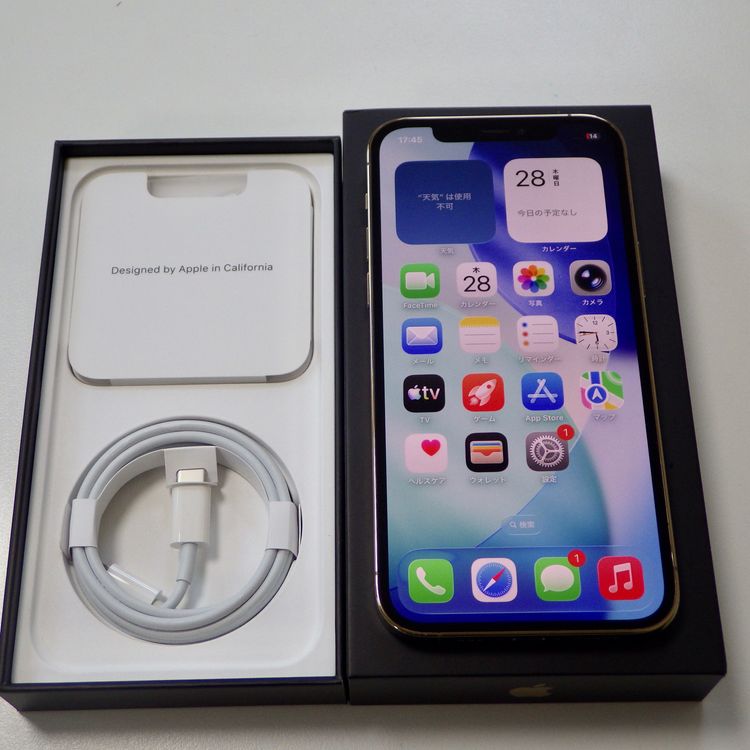 Ķ���� SIM�ե꡼ iPhone12 Pro 128GB Gold ����86% ����̵��
