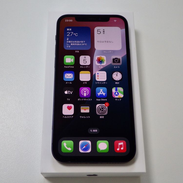 Ķ���� SIM�ե꡼ iPhone12 64GB ����84% �֥�å� ����̵��