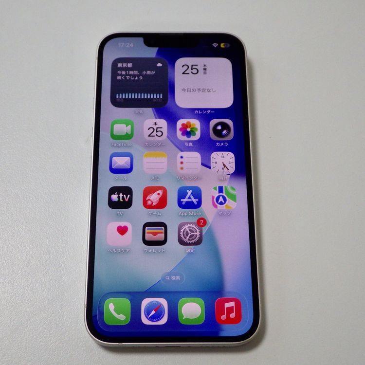���̳�� SIM�ե꡼ iPhone14 128GB  ����85% �������饤�� ����̵��