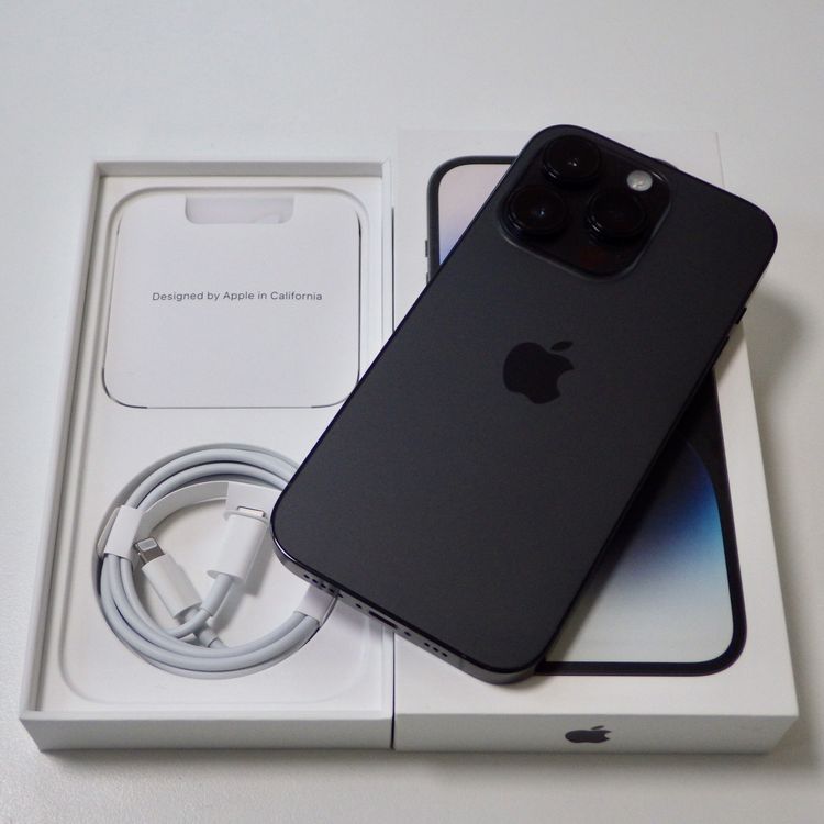 SIM�ե꡼ iPhone14 Pro 256GB �֥�å� ����100% ����̵��
