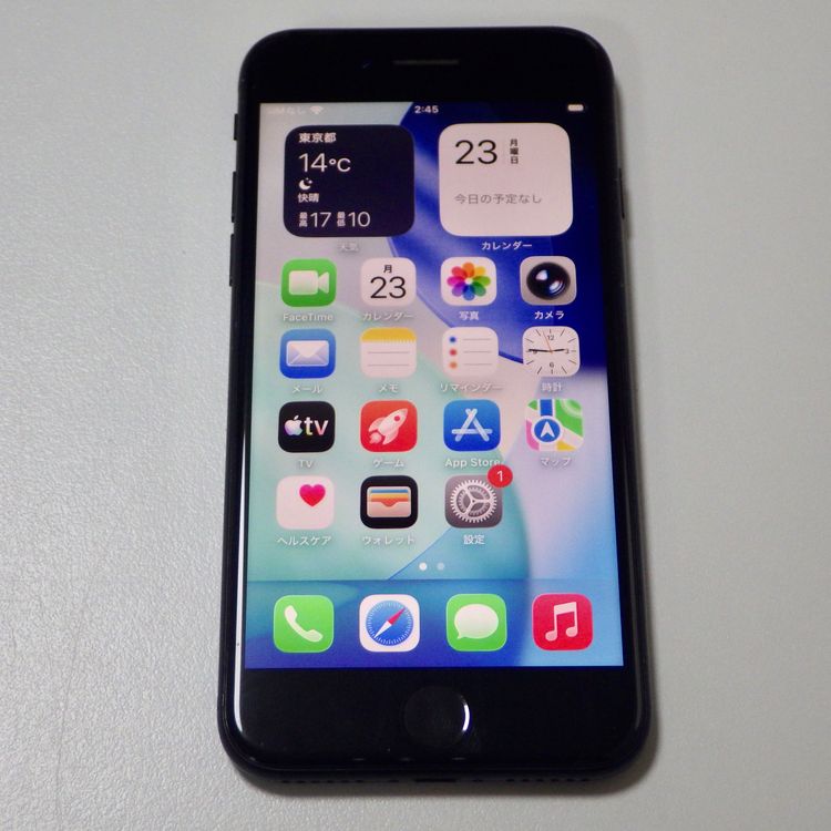 SIM�ե꡼ iPhone SE(�裲����) 128GB ���쥤 ����87% ����̵��