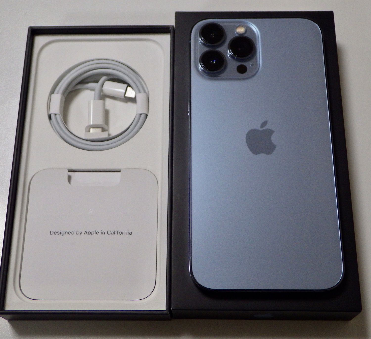 SIMフリー iPhone13ProMax 256GB シエラブルー 電池新品 ムスビー|SIMフリー iPhone13 Pro Max 256GB シエラブルー 電池