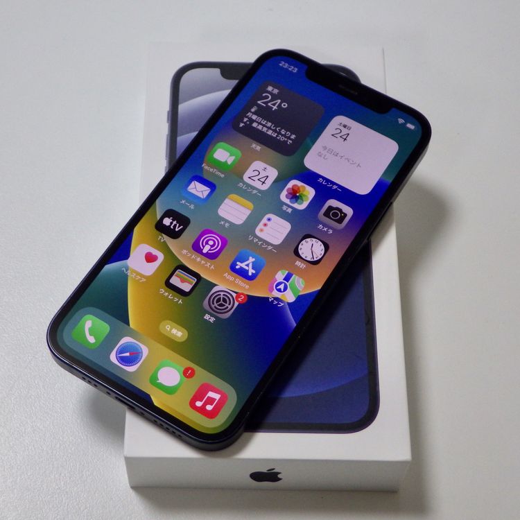 SIM�ե꡼ iPhone12 64GB �֥�å� ����85% ����̵��