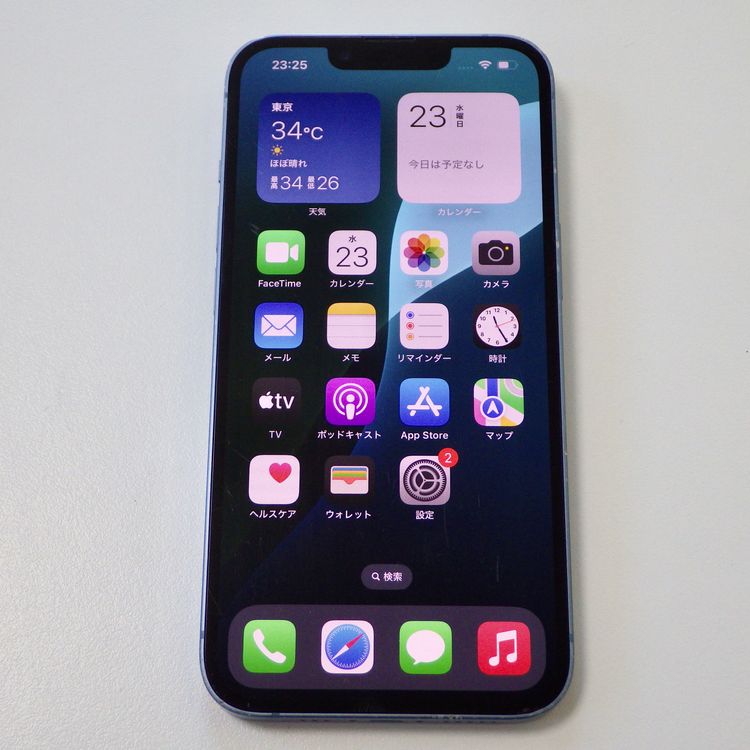 Apple SIMե꡼ iPhone14 256GB ֥롼  79% ̵