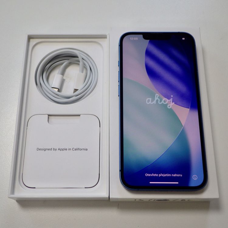 SIM�ե꡼ iPhone13 128GB �֥롼 ����100% ����̵��