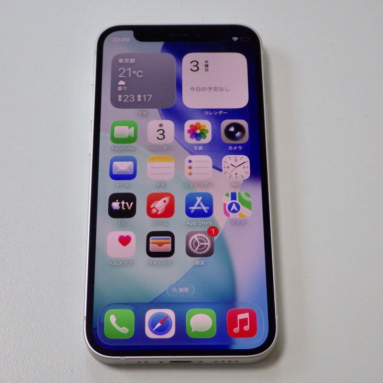 SIM�ե꡼ iPhone12 mini 128GB �ۥ磻�� ����78% ����̵��