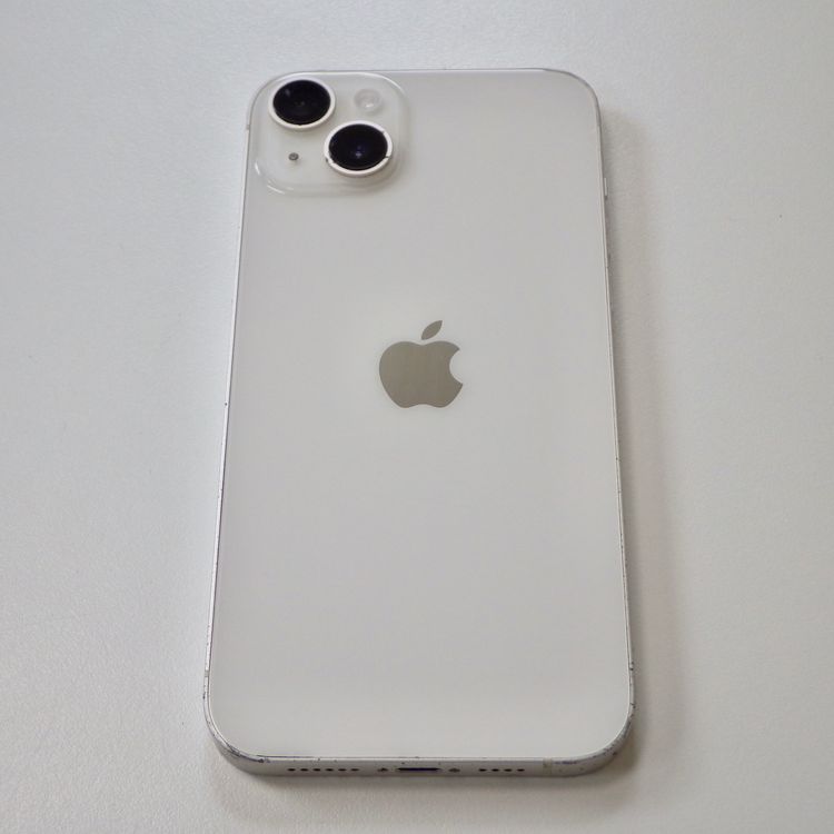 SIM�ե꡼ iPhone14 Plus 256GB �ۥ磻�� ����100% ����̵��