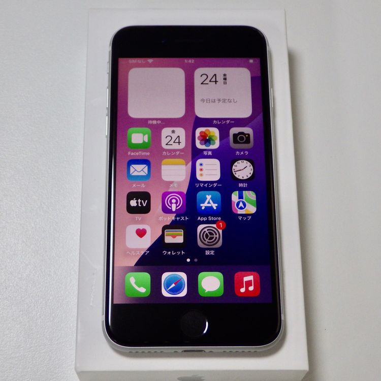 SIMフリー iPhone SE(第2世代) 64GB 電池87% ホワイト