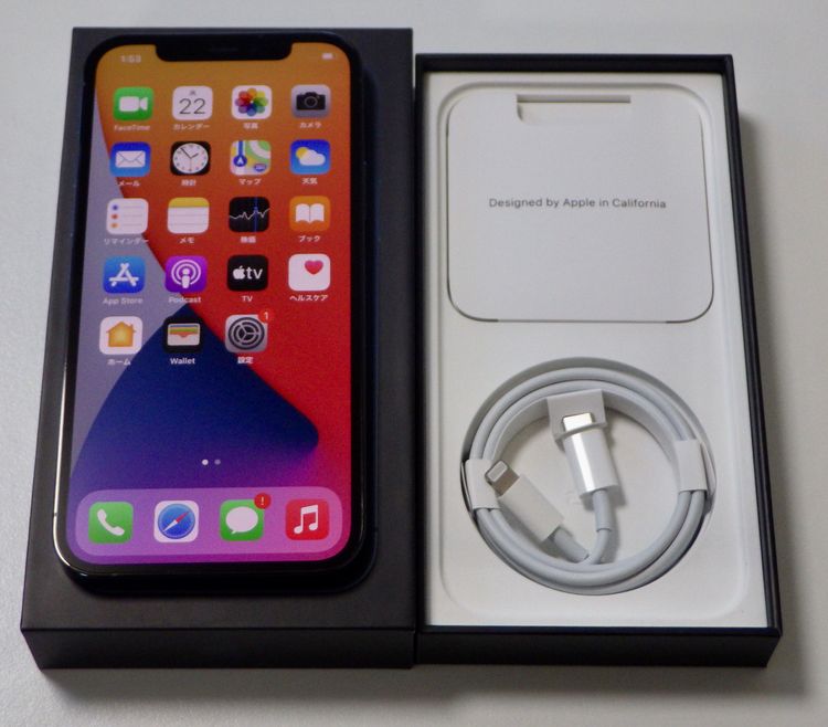 Apple�� SIM�ե꡼ iPhone12 Pro 128GB ����100% �ѥ��ե��å��֥롼