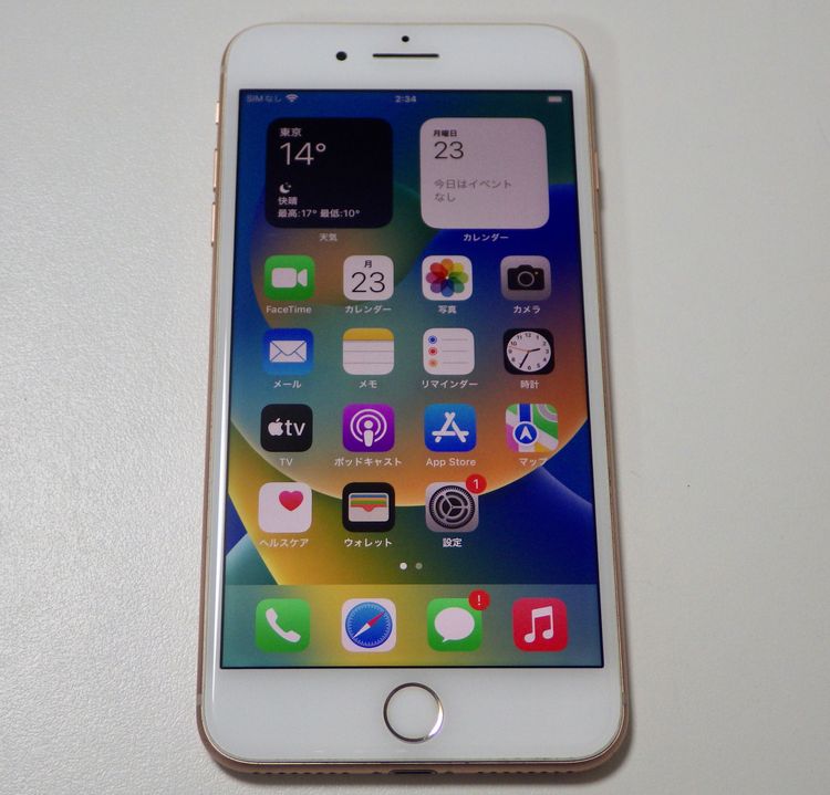 SIM�ե꡼ iPhone8 Plus 64GB Gold ����72% ����̵��