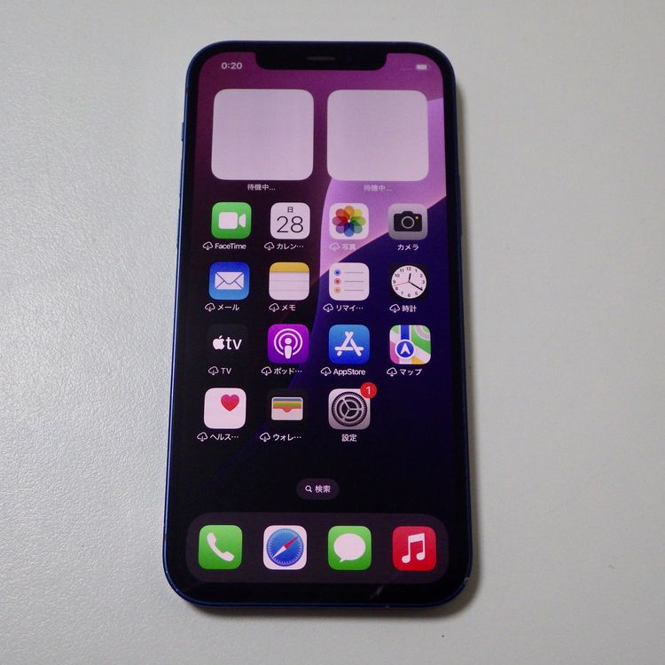 SIM�ե꡼ iPhone12 256GB �֥롼 ����̵��