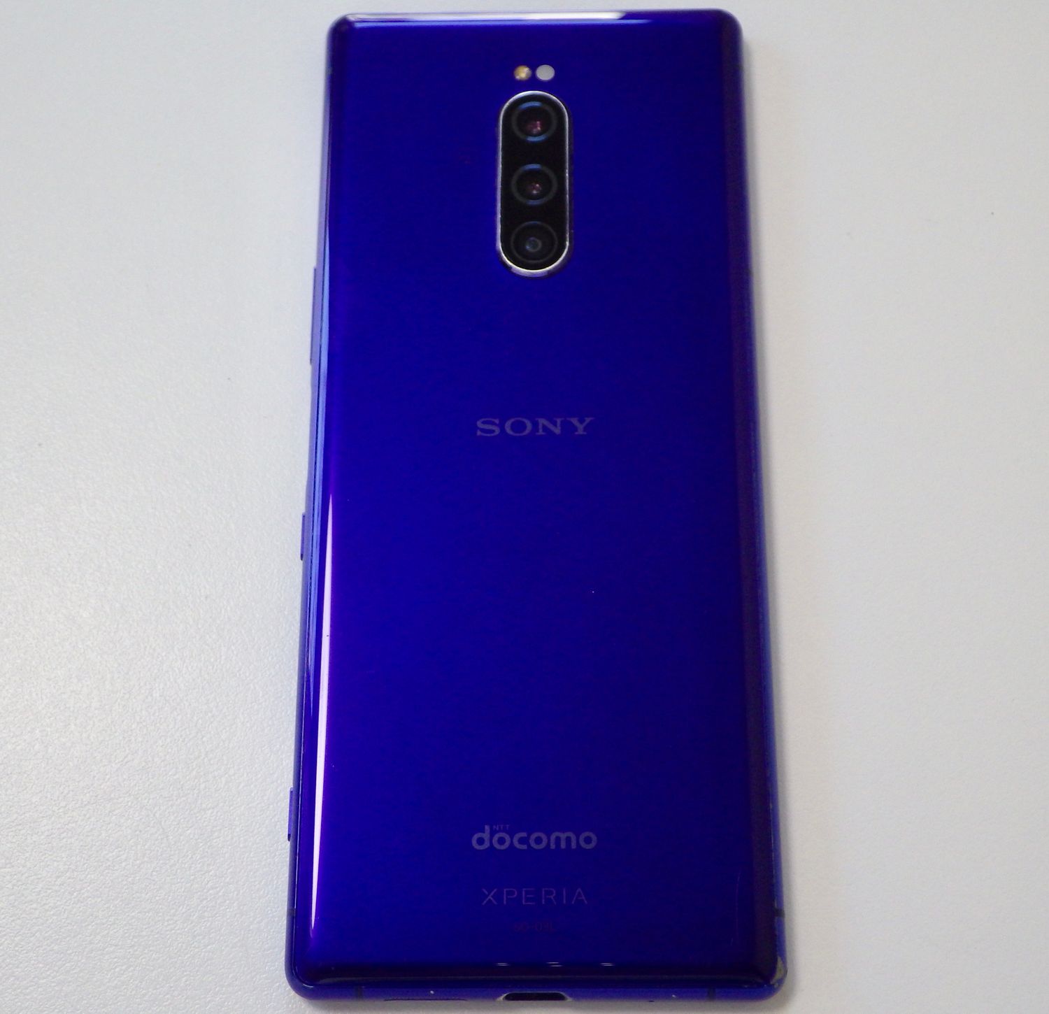 ムスビー｜SIMフリー docomo Xperia 1 SO-03L パープル 送料無料