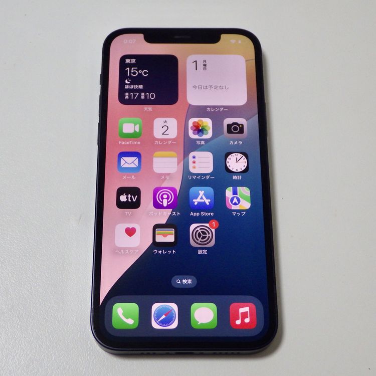 SIMե꡼ iPhone12 128GB ֥å 90% ̵