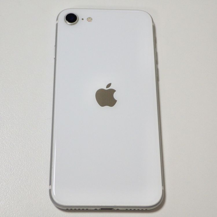 SIM�ե꡼ iPhone SE(�裲����) 64GB �ۥ磻�� ����88% ����̵��